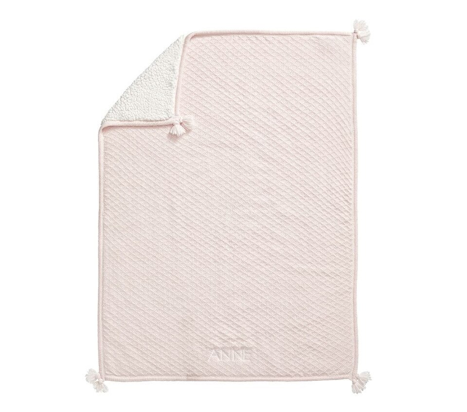 Luxe Knit Sherpa Baby Blanket Pottery Barn Kids Australia